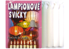 Romantic light Christmas candles box burning 90 minutes minutes white 12 pieces