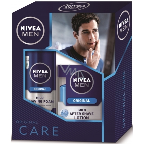 Nivea Men Original 200 ml + After Shave Balm 100 ml, cosmetic set