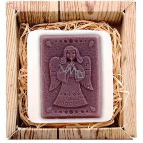 Bohemia Gifts Angel purple 3D handmade soap in a box of 85 g