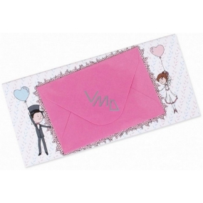 Albi Chocolate with a pocket for money Wedding Humorous 15.4 cm × 7.3 cm × 1 cm 85 g