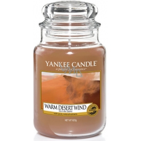 Yankee Candle Warm Desert Wind - Warm desert wind scented candle Classic large glass 623 g