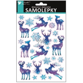 3D Sticker Deer 25 x 14 cm