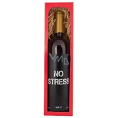 Bohemia Gifts Merlot No stress red gift wine 750 ml