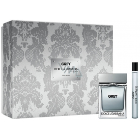 Dolce & Gabbana The One Gray for Men EdT 50 ml Eau de Toilette + 10 ml Eau de Toilette Gift Set