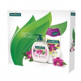 Palmolive Exotic Orchid liquid soap 300 ml + 250 ml shower gel, cosmetic set
