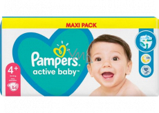 Pampers Active Baby 4+ Maxi Plus 10-15 kg Diaper Panties 54 pcs