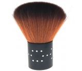 Cosmetic powder brush black handle 7 cm 30450 03