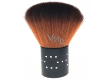 Cosmetic powder brush black handle 7 cm 30450 03