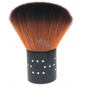 Cosmetic powder brush black handle 7 cm 30450 03