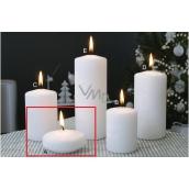 Lima Ice candle white floating lens 70 x 30 mm 1 piece