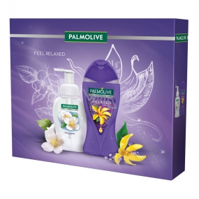 Palmolive So Relaxed shower gel for women 250 ml + Magic Softness Jasmine foam hand soap 250 ml, cosmetic set