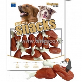 Magnum Duck leg on crispy calcium cube soft, natural meat delicacy for dogs 250 g
