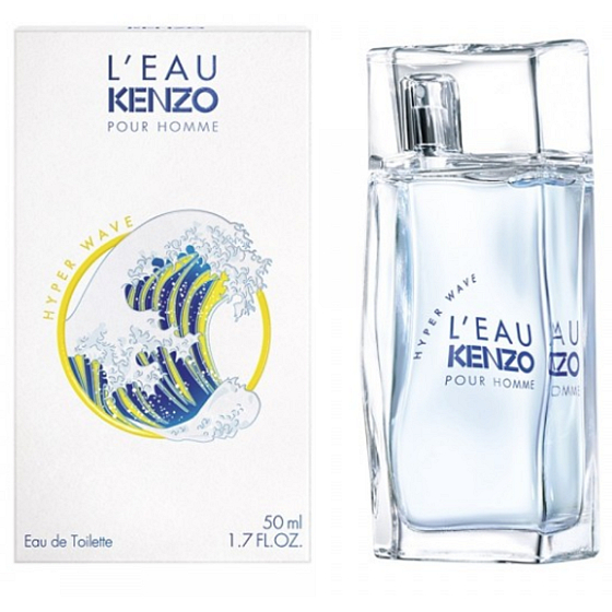 Kenzo L Eau Kenzo Pour Homme Hyper Wave Eau de Toilette for Men 50 ml