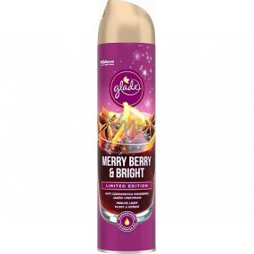 Glade Merry Berry & Bright with the scent of merlot, berries and spices air freshener spray 300 ml