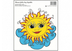 Window film without glue sun on the cloud 20 x 20 cm