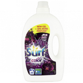 Surf Black Midnight washing gel for dark laundry 20 doses 1 l