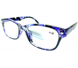 Berkeley Reading glasses +1 plastic black-purple 1 piece MC2197