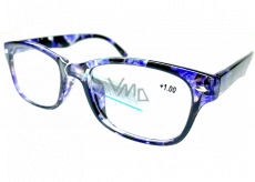 Berkeley Reading glasses +1 plastic black-purple 1 piece MC2197