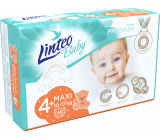 Linteo Baby Premium 4+ Maxi 10 - 17 kg disposable diapers 46 pieces