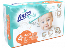 Linteo Baby Premium 4+ Maxi 10 - 17 kg disposable diapers 46 pieces