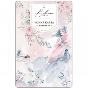 Bohemia Gifts Aromatic fragrance card Winter 10.5 x 16 cm
