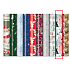 Zöwie Gift wrapping paper 70 x 200 cm Christmas white - black and pink trees, triangles