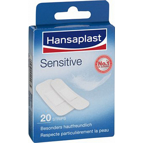 Hansaplast Sensitive plaster, 20 pcs