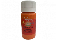 Art e Miss Metallic Textile Paint 64 Orange 40 g