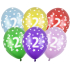 Ditipo Latex inflatable metal balloon No. 2 30 cm 1 piece different colours