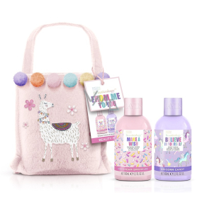 Baylis & Harding Sugar decorating shower cream 100 ml + washing gel 100 ml + bag, cosmetic set for children
