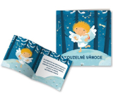 Nekupto Christmas card Angel 100 x 100 mm