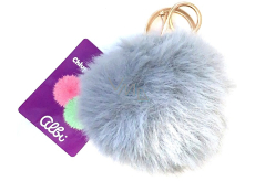 Albi Hairy Key Ring Grey 11 cm