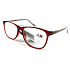 Berkeley Reading dioptric glasses +1,5 plastic red, side frames brown-black stripes 1 piece MC2223