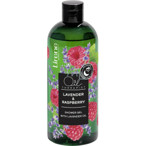 Lirene Oil Therapist Lavender & Raspberry shower gel with lavender oil 400 ml