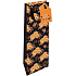 Nekupto Luxury paper gift bag for bottle 13 x 33 cm Christmas orange with cinnamon