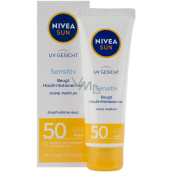 Nivea Sun UV Face Sensitive OF 50 sunscreen for sensitive skin 50 ml
