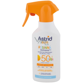 Astrid Sun OF50 sun lotion with pump family 270 ml