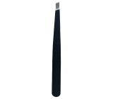 Tweezers 207 black oblique 9,5 cm