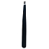 Black slanted tweezers 9.5 cm