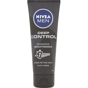 Nivea Men Deep Face Mask, 75 ml
