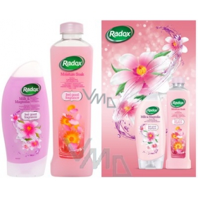 Radox Romantic shower gel 250 ml + bath foam 500 ml, cosmetic set