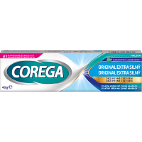 Corega extra strong, denture adhesive cream, 40 g