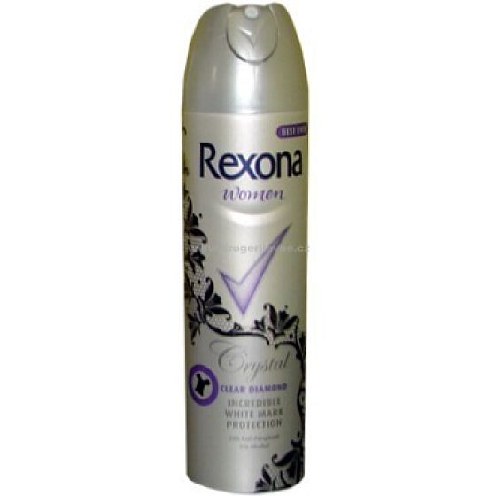 Rexona Crystal Clear Diamond antiperspirant deodorant spray for women 150 ml