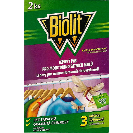 Biolit Glue strip for monitoring moles efficiency up to 3 months 2 pieces