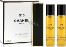 Chanel No.5 perfumed water set for women 3 x 20 ml
