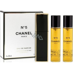 Chanel No.5 perfumed water set for women 3 x 20 ml