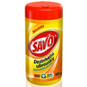 Savo Disinfectant wipes 50 pieces