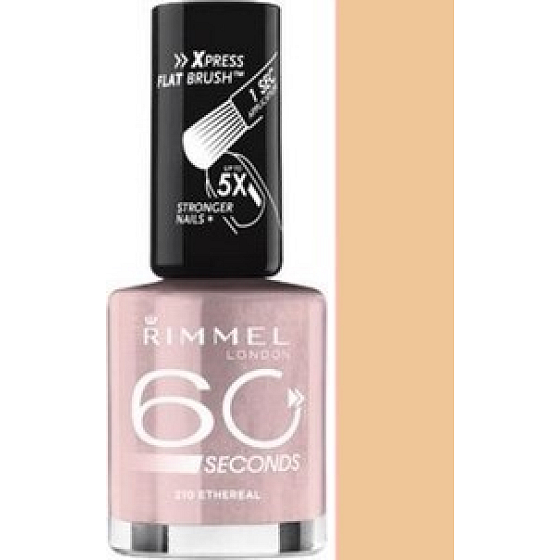 Rimmel London 60 Seconds nail polish 500 Caramel Cupcake 8 ml