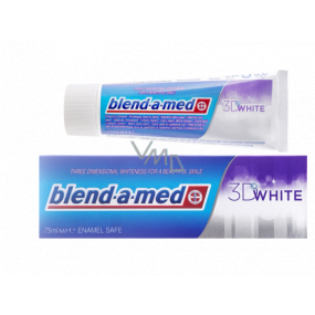 Blend-a-med 3D White whitening toothpaste 75 ml