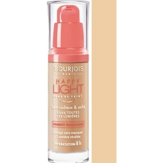 Bourjois Happy Light Foundation Makeup 52 Beige Clair 30 ml